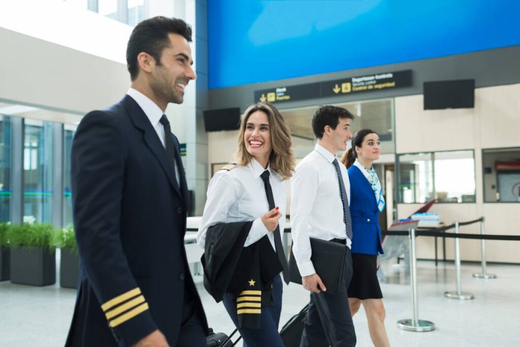 Airline flight crew